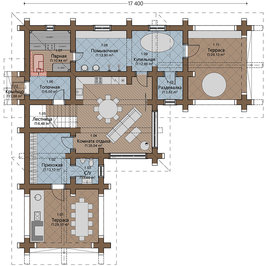 План схема первого этажа